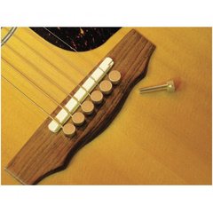 Шпильки для гітари, набір D’ANDREA Tone Pins Solid Brass Flat Bridge Pins TP1B