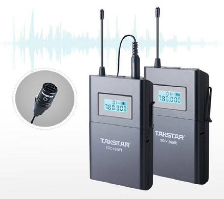 Радіосистема Takstar для видеозаписи SGC-100W