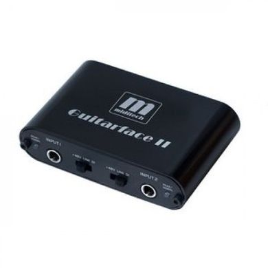 Зовнішня USB звукова карта для запису гітари MIDITECH GUITARFACE II