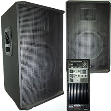 Активна акустична система BIG TIREX500-MP3-BLT-EQ-FM-BIAMP