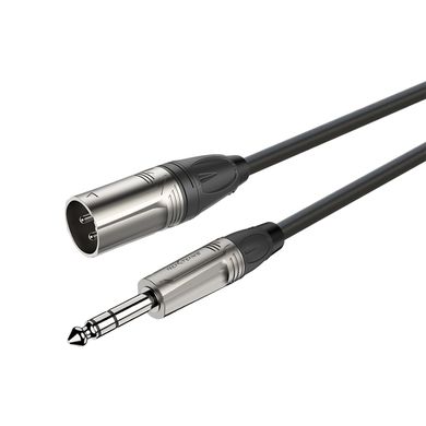 Мікрофонний кабель Roxtone DMXJ260L5, XLR - Jack, 2x0.22, 5 м