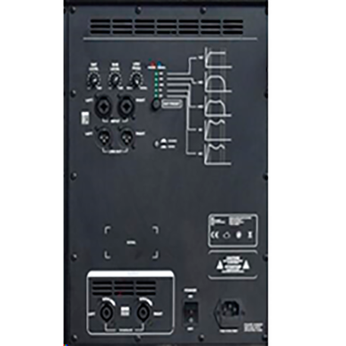 Підсилювач для акустичної системи BIG AMPSUB+TOP 600Wsub+2*250Wtop 8Ohm