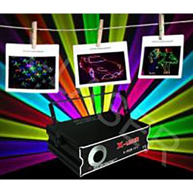 Лазер анімаційний X-Laser X-RGB 712 1W full color with SD+Animation fireworks+Beam