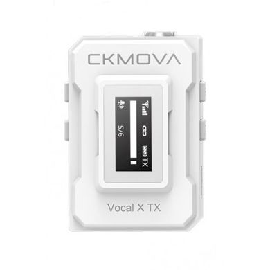 Микрофон беспроводной CKMOVA Vocal X V1W (Белый)