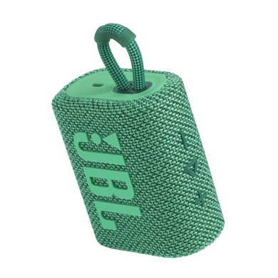 Портативна акустика JBL GO 3 ECO Green