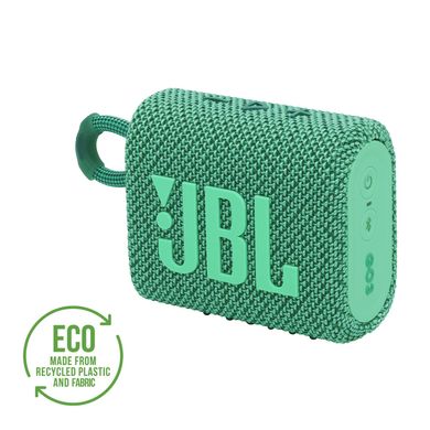 Портативна акустика JBL GO 3 ECO Green