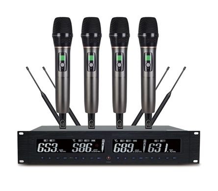 Бездротова мікрофонна система EMS TA-U809H із ручними мікрофонами