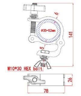 Струбцина для крепления EMS 269B126ZY-SM10D