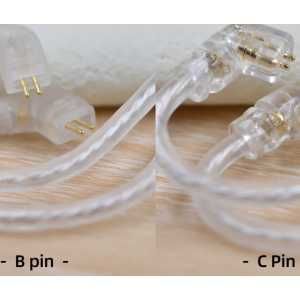 Кабель для навушників KZ Standard SILVER Cable MIC