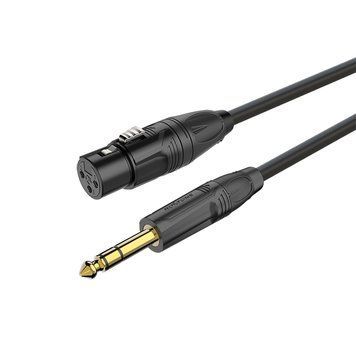 Мікрофонний кабель Roxtone GMXJ220L5, XLR - Jack, 5 м