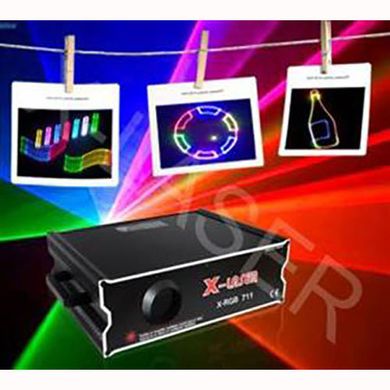 Лазер анімаційний 2D/3D X-Laser X-RGB 711 1W