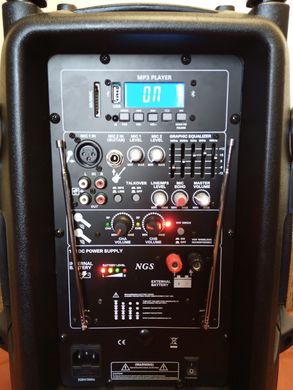 Автономна акустична система NGS PMQ12AVX 12", 250Вт