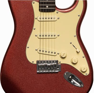 Електрогітара STAGG SES-30 Candy Apple Red
