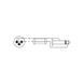 Мікрофонний кабель Roxtone GMXJ250L3, XLR - Jack, 3 м