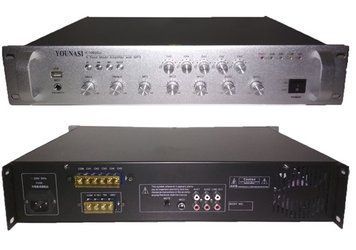 Усилитель Younasi Y-1400SU, 400Вт, USB, 5 zones