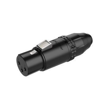 Разъем Roxtone RX3FWP-BG XLR female (мама) водозащитный