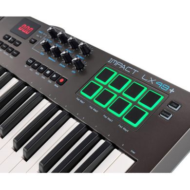 USB-MIDI клавиатура-контроллер Nektar Impact LX49+