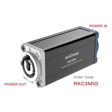 Перехідник Roxtone RAC3MIO POWER IN - POWER OUT