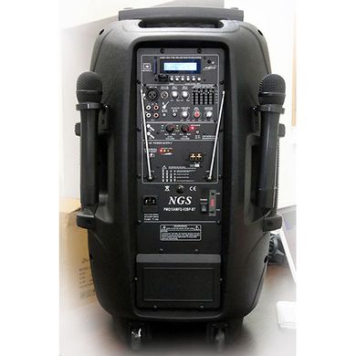Автономна акустика NGS PMQ15AMFQ-V2BP-BT 15", 300Вт