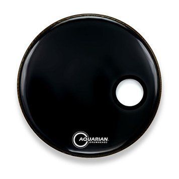 Пластик для барабанів Aquarian Ported Bass SMPTCC20BK