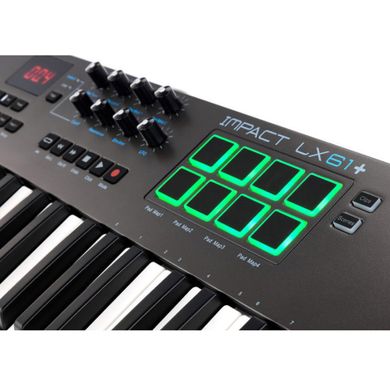 USB-MIDI клавіатура-контролер Nektar Impact LX61+