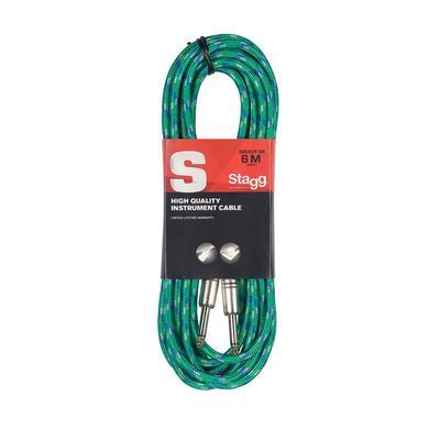 Инструментальный кабель STAGG SGC6VT GR