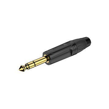 Разъем Roxtone RJ3P-BG Jack 6,3 (stereo)