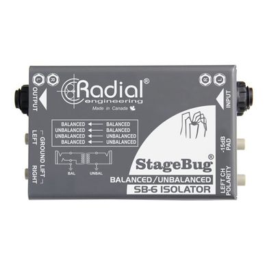 Ди-бокс Radial StageBug SB-6 Isolator