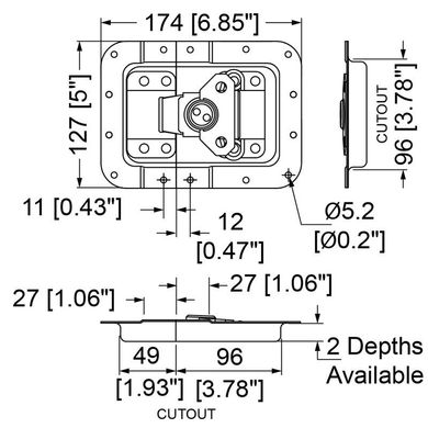 Замок для кейса Penn Elcom L944/537z