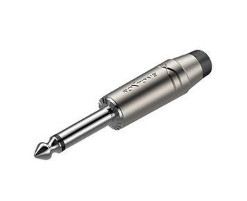 Фото товара Разъем Roxtone RJ2PP-BK-NN Jack 6,3 (mono)