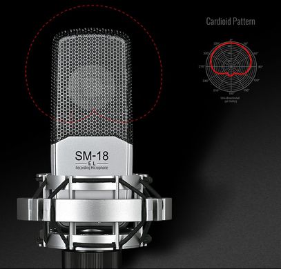 Конденсаторний мікрофон для запису Takstar SM-18-EL