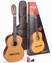 Классическая гитара STAGG C440 Natural HYB (Комплект)