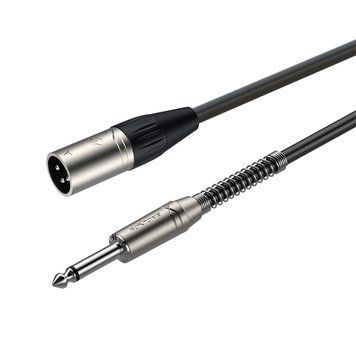 Мікрофонний кабель Roxtone SMXJ250L1, XLR - Jack, 1 м