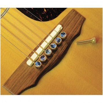 Шпильки для гитары, набор D&rsquo;ANDREA Tone Pins Abalone Inlay Bridge Pins TP2A