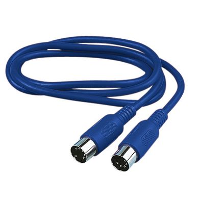 Готовый кабель Reloop MIDI cable 1.5 m blue