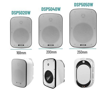 Настінна акустика DSP5040W IP66, 40Вт, біла