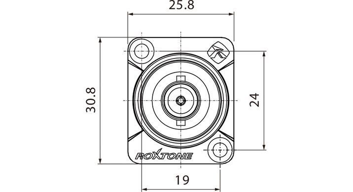 Проходной BNC-адаптер Roxtone RAB75D