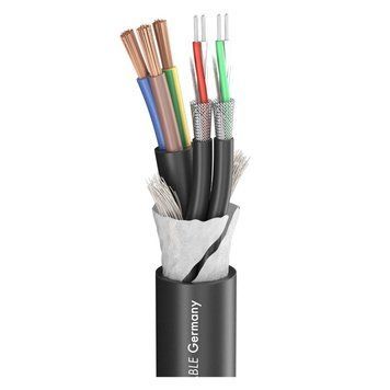 Комбінований кабель Sommer Cable SC-Monolith 2 HV, power: 3 x 2,50 mm&sup2;, DMX: 2 x 2 x 0,22 mm&sup2;