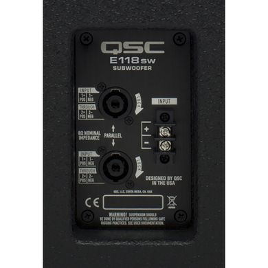 Пасивная акустическая система QSC E118SW