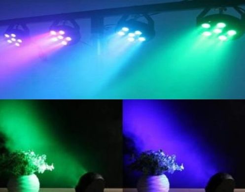 Пар New Light BAT-5S LED MINI PAR LIGHT 6*1,5W RGB