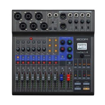 Микшерный пульт Zoom LiveTrak L-8