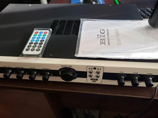 Трансляційний підсилювач BIG UNIT-180 -3zone USB/MP3/FM/BT