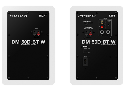 Комплект мониторов Pioneer DJ DM-50D-BT-W