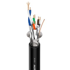 Гнучкий кабель категорії Roxtone C6AE, 4x2х0.22 кв. мм, вн. діаметр 8 мм, 100 м