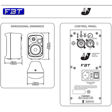 Активна акустична система FBT J 5A