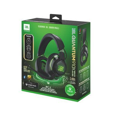 Навушники JBL Quantum 910 X Wireless Black-Green