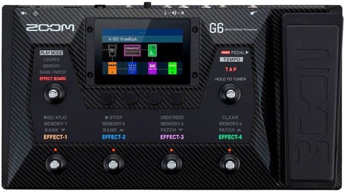 Фото товару Процесор ефектів Zoom G6