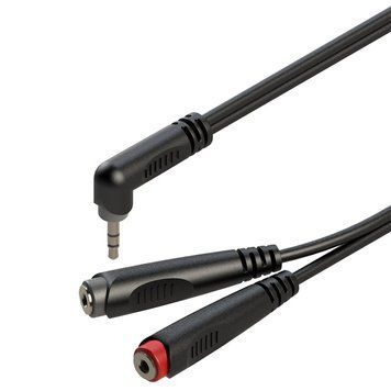 Готовый кабель Roxtone RAYC310AL02, 2х1x0.14, 0,2 м