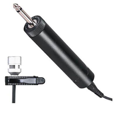 Микрофон конденсаторный BIG EA30 with black lavalier mic-electret adapter 3,5 to 6,3
