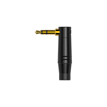 Разъём Roxtone RMJ3RPX-BG угловой mini-Jack 3,5 мм stereo